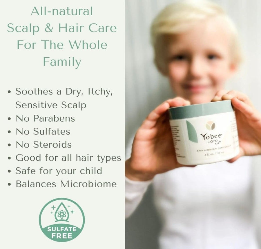 probiotics frizzy oily organic dandruff eczema psoriasis scalp solution safe for kids
