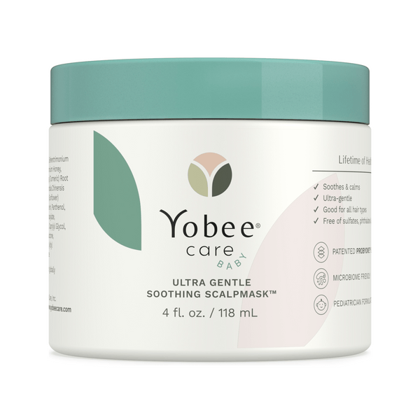 Hair & Scalp Mask for babies cradle cap dry scalp itching probiotics honey