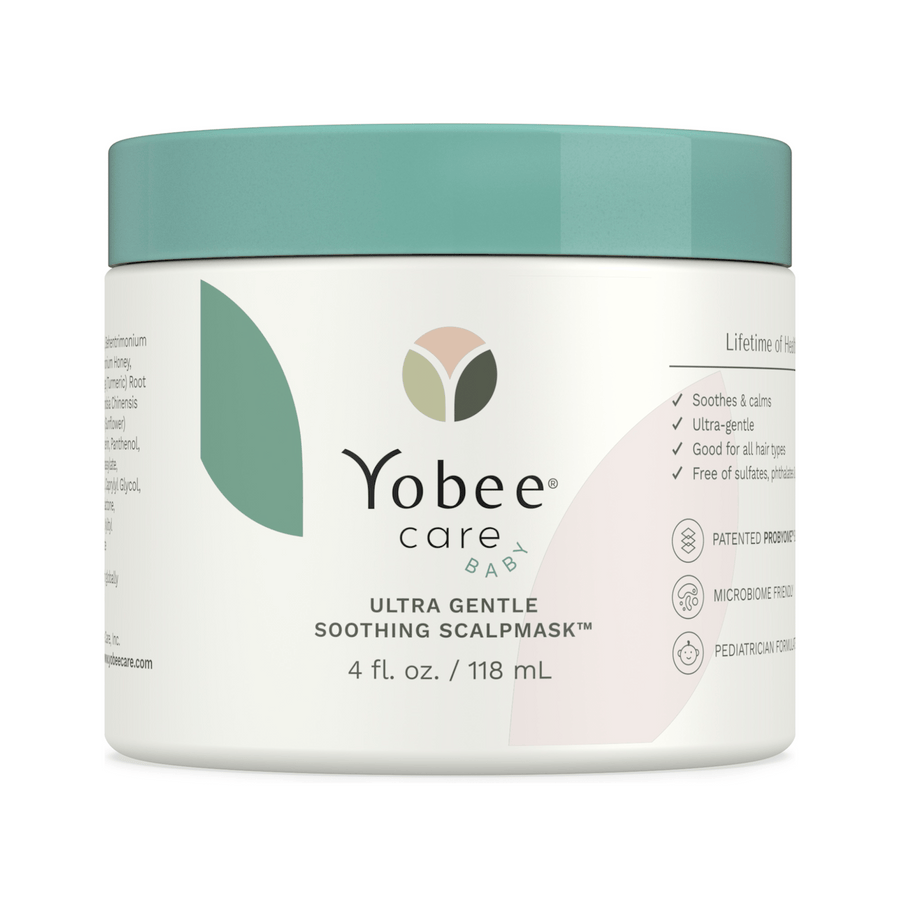 Hair & Scalp Mask for babies cradle cap dry scalp itching probiotics honey